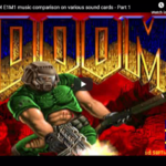 Devadesátky #1: Ukázka rozdílu mezi Zvukovými kartami v přehrávání midi na hře Doom